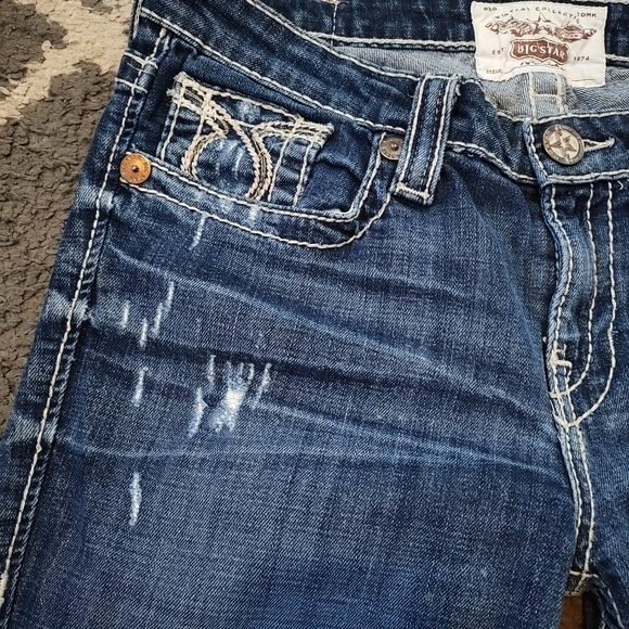 Big Star Maddie Capris Jeans Size 29 - Picture 3 of 9